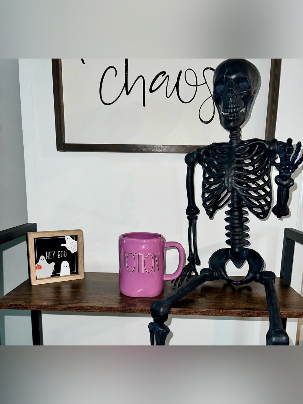 New Rae Dunn Purple 'Potion' Ceramic Mug